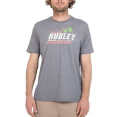 Hurley Pánské triko , Pacific Too Fast For Paradise | MTS0030380 | H080 - SMOKE GREY | XXL