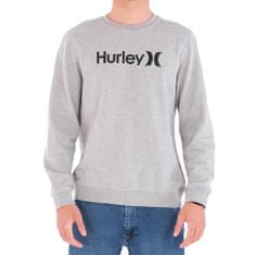 Hurley Pánská mikina , OAO Solid Crew | HAMFL2000 | DK GREY HTR | M