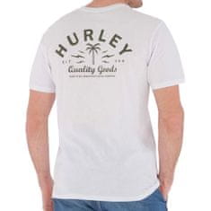 Hurley Pánské triko , Quality Goods | AMTS22Q1QG | WHITE | XXL