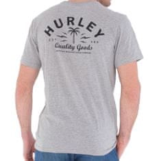 Hurley Pánské triko , Quality Goods | AMTS22Q1QG | DK GREY HTR | XXL