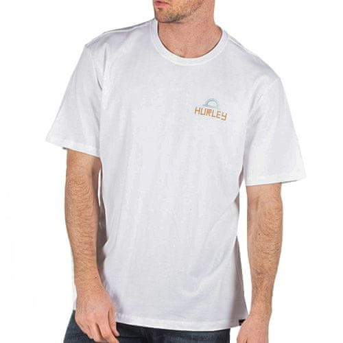 Hurley Pánské triko , Wash Otherside | MTS0029940 | H100 - WHITE | XL