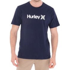 Hurley Pánské triko , Core OAO Solid | HATS1020 | OBSIDIAN | XL