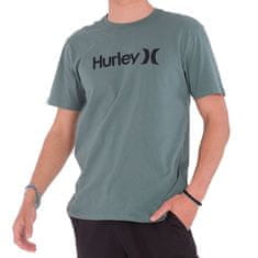 Hurley Pánské triko , Seasonal OAO Solid | HATS1025 | SEA PINE | L