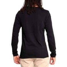 Hurley Pánské triko , Washed One and Only LS | AMTL22Q1OO | BLACK | L