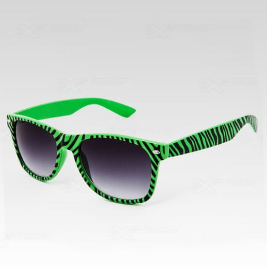 OEM Sluneční brýle Nerd zebra zelená