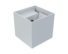 APLED CUBE, 230V, IP65, 2x 3W, 4000K, bílá