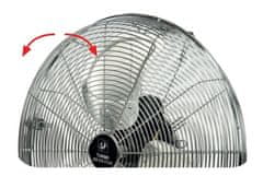 Mobilní ventilátor TURBO 455 CN Plus, průtok vzduchu až 7440 m³/h, 3 rychlosti, tichý chod, průměr 56 cm, nastavitelná výška 130-155 cm, vhodný do průmyslových a výrobních prostor, délka kabelu 1,5 m