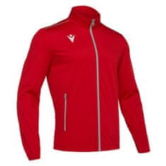 Macron Pánská mikina , NEMESIS FULL ZIP TOP RED | 812202 | XL