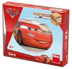 Dino Toys kubus Cars, Auta ve světě 12 kostek