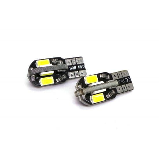 motoLEDy W5W LED T10 12V CANBUS 320lm bílá