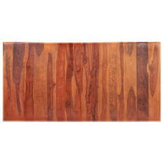 Vidaxl Jídelní stůl 180 x 90 x 76 cm masivní sheeshamové dřevo