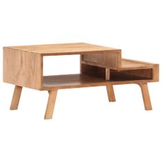 Greatstore Konferenční stolek 100 x 50 x 45 cm masivní akáciové dřevo