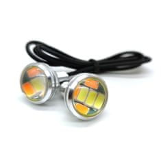 motoLEDy DRL LED denní svícení + kontrolka 2 ks 160lm 12V