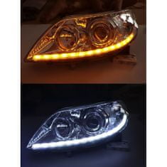 motoLEDy 2ks LED DRL světla + dynamická směrová kontrolka 12V