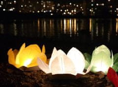 levnelampiony.eu Vodní lampion štěstí a přání - lotosový květ float, žlutá