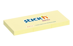 HOPAX Samolepící bločky Stick'n set 21003 | 51x38 mm, 3x100 lístků, pastelově žlutá