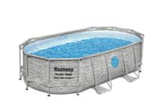 Bestway 56714 Oválný bazén Power Steel Swim Vista Series 4,27 × 2,50 × 1,00 m