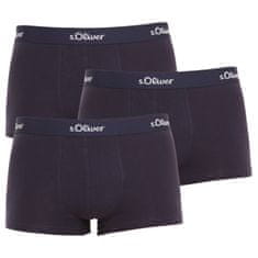 s.Oliver 3PACK pánské boxerky tmavě modré (JH-34H-18617715) - velikost M