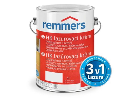 Remmers Remmers - HK lazurovací krém 5l (Farblos / Bezbarvý *)