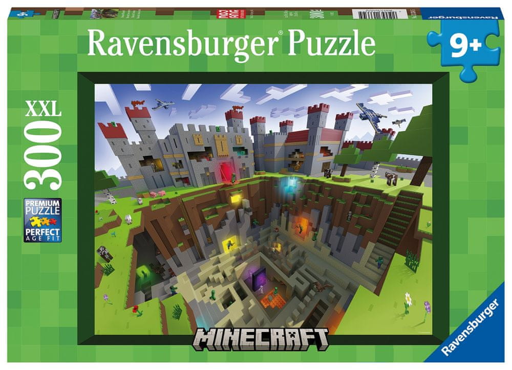 Ravensburger Puzzle Minecraft 300 dílků