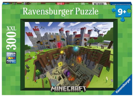 Ravensburger Puzzle Minecraft 300 dílků