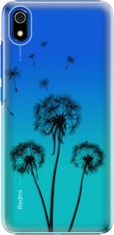 PADU Plastové pouzdro iSaprio - Three Dandelions - black - Xiaomi Redmi 7A