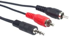 PremiumCord Kabel Jack 3.5mm-2xCINCH M/M 1,5m