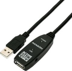 AXAGON ADR-215 USB2.0 aktivní prodlužka/repeater kabel 15m