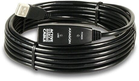 AXAGON ADR-215 USB2.0 aktivní prodlužka/repeater kabel 15m