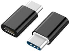 Gembird CABLEXPERT adaptér USB Type-C redukce na microUSB (CM/mF)