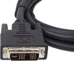 PremiumCord DVI-VGA kabel 1m