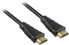 PremiumCord kabel HDMI A - HDMI A M/M 5m zlacené konektory