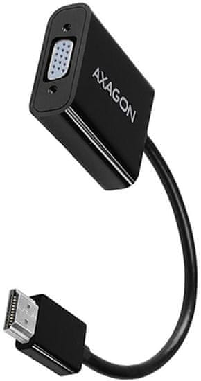 AXAGON RVH-VGAN HDMI - VGA adapter FullHD, 1920*1200, audio OUT, power IN