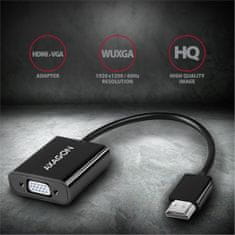 AXAGON RVH-VGAN HDMI - VGA adapter FullHD, 1920*1200, audio OUT, power IN