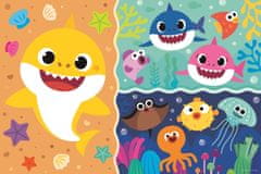 Trefl Oboustranné puzzle Baby Shark SUPER GIANT 15 dílků