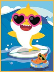 Trefl Oboustranné puzzle Baby Shark BABY MAXI 2x10 dílků