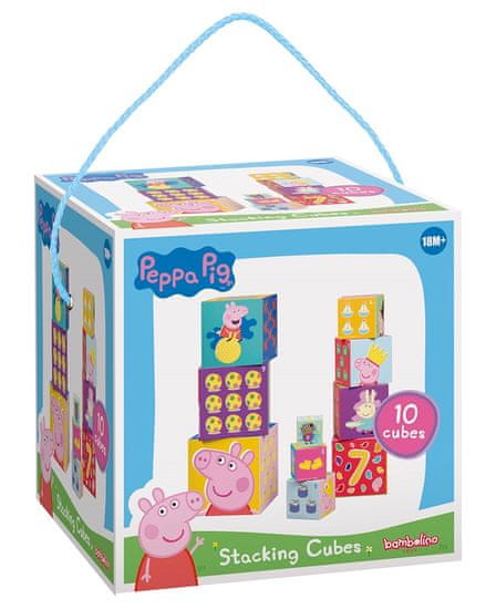 Totum Peppa Pig Skládací kostky