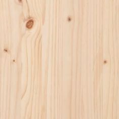 Greatstore Toaletní regál 63 x 26 x 171 cm masivní borové dřevo