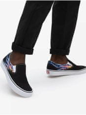 Vans Černé pánské vzorované tenisky VANS Classic Slip On 44 1/2