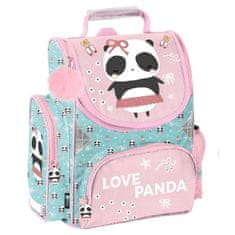 Paso Školní batoh aktovka Panda růžová