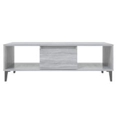 Vidaxl Konferenční stolek šedý sonoma 103,5 x 60 x 35 cm dřevotříska
