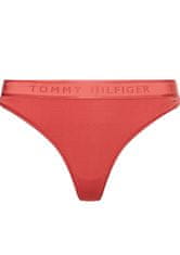 Tommy Hilfiger Dámská tanga UW0UW03154, Cihlová, L