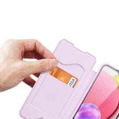 Dux Ducis Skin X knížkové pouzdro na Samsung Galaxy A03s pink