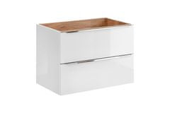 COMAD COMAD CAPRI WHITE 821B FSC Skříňka pod umyvadlo 80cm - Comad