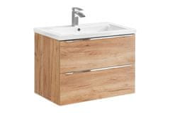 COMAD COMAD CAPRI OAK 821A FSC Skříňka pod umyvadlo 80cm - Comad