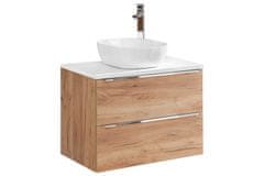 COMAD COMAD CAPRI OAK 821A FSC Skříňka pod umyvadlo 80cm - Comad