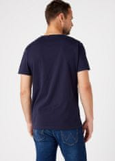 Wrangler Pánské tričko WRANGLER W7H3D3114 FRAME LOGO TEE NAVY Velikost: M