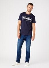 Wrangler Pánské tričko WRANGLER W7H3D3114 FRAME LOGO TEE NAVY Velikost: M