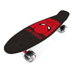 Disney Skateboard plastový max.50kg spiderman černý