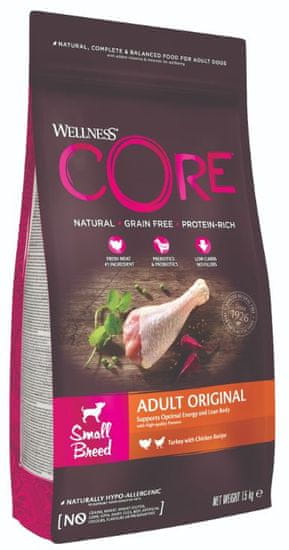 WELLNESS-CORE Small Breed Original Turkey Recipe 1,5 kg